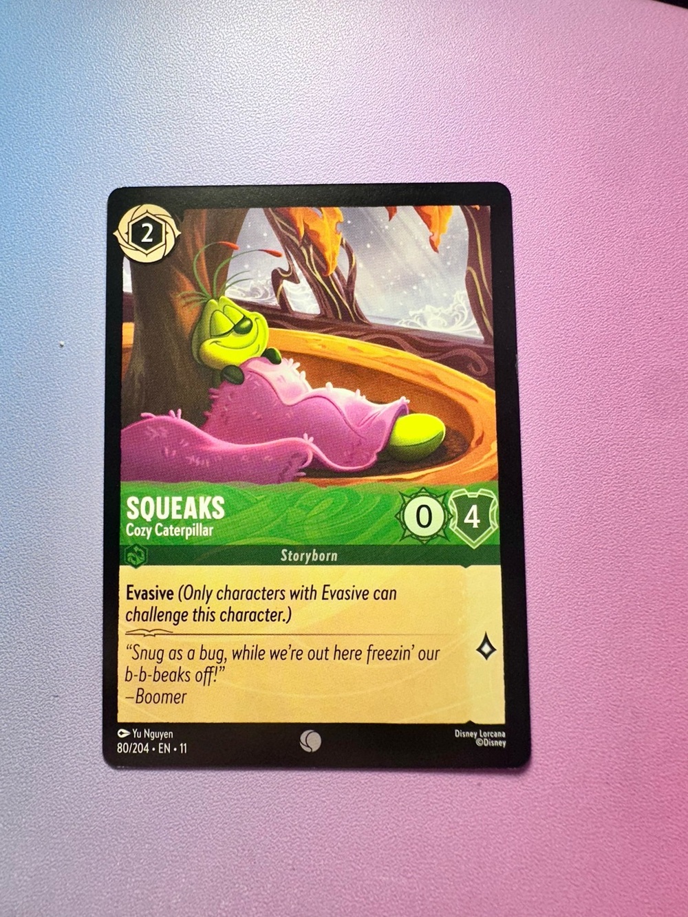 squeaks [fox & the hound] - 80/204 (common) — lorcana: winterspell
